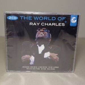 THE WORLD OF RAY CHARLES / New CD / 2 Disc Set / 40 Tracks - Songs